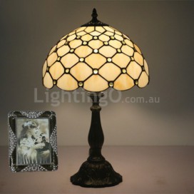 12 Inch American Stained Glass Table Lamp