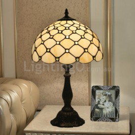 12 Inch American Stained Glass Table Lamp