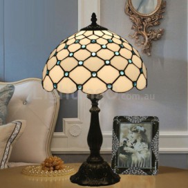 12 Inch American Stained Glass Table Lamp