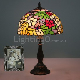 12 Inch European Stained Glass Table Lamp